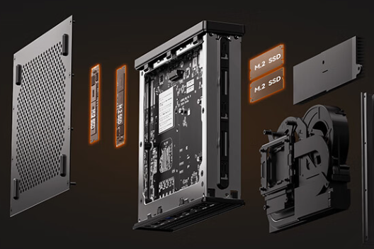 铭凡 MS-02 Ultra 工作站，迷你机身蕴藏巨能，Ultra 9+256GB内存重塑生产力边界