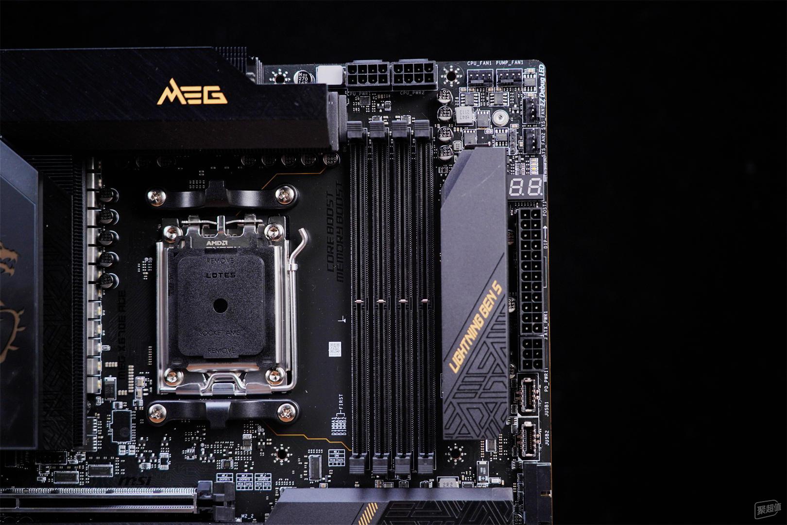 扩展性狂暴！微星 MEG X870E ACE MAX 主板携 3×PCIe Gen5 插槽定义新旗舰