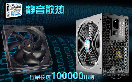 海韵重磅出击，将推出1000W无风扇钛金电源 被动散热旗舰3200W同步规划