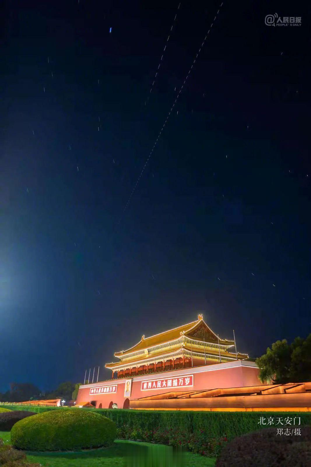 开年奇观！中国空间站凌空飞越正阳门箭楼，古都夜空见证天地对话
